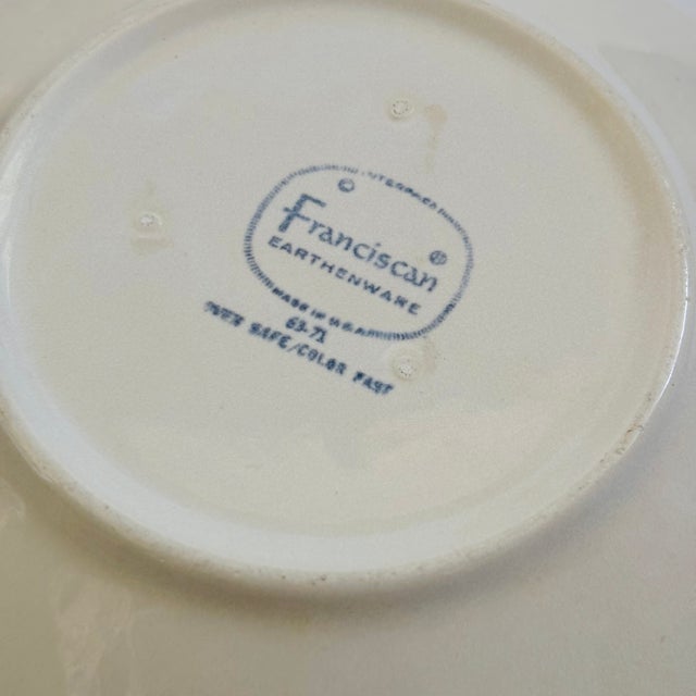 Franciscan Earthenware Floral Bowls - Set of 5 For Sale - Image 10 of 10