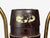 1960s American Modern, Cage Form Table Lamp, Walnut, Brass, Usa For Sale - Image 11 of 12