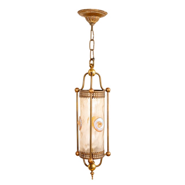 Hanging Lamp with Glass Shade from Loetz Glass, 1902 For Sale - Image 3 of 7