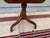 A Antique English Victorian Mahogany Tilt Top Candle Stand, Circa 1850's Made in England, circa 1840-1860's Nicely turned...