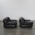 Pair of 1970’s Adriano Piazzesi Stitched Leather Lounge Chairs For Sale - Image 17 of 18