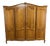 Vintage French Louis XVI Style Carved Oak 4-Door Armoire For Sale