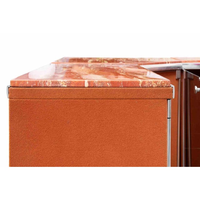 Vintage 4-Module Sideboard Set by Guido Faleschini for I4mariani, Italy, 1970s, Set of 4 For Sale - Image 12 of 14