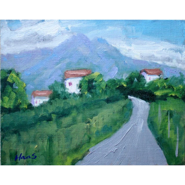 Contemporary Impressionist Style Landscape Oil Painting For Sale