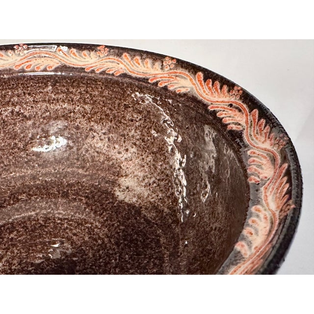 Studio Ceramic Art Cup and Bowl with Floral Decor by Elli & Walter Serocka, Germany, 1970s, Set of 2 For Sale - Image 14 of 17
