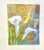 Martha Holden "Calla Lily in Golds" Contemporary Painting For Sale In Los Angeles - Image 6 of 6