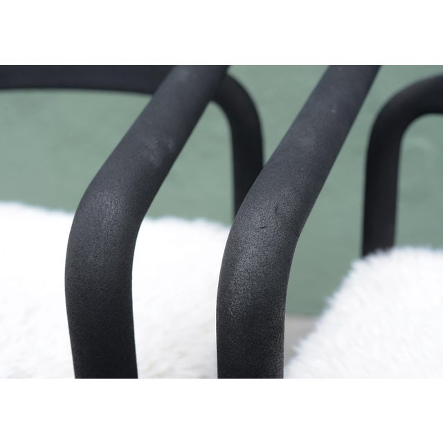 Vintage 80s Postmodern Brian Kane Rubber Chairs for Metropolitan - A Pair For Sale - Image 16 of 18