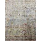 Gray 1990s Handwoven Mahal Style Area Rug 12x15 For Sale - Image 8 of 12