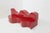 Red Space Age Red Vinyl Sofa Superonda from Archizoom, 1979 For Sale - Image 8 of 8