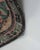 1970s Vintage Handmade Wool Cotton Green Area Rug For Sale - Image 9 of 12