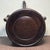 Black 1980s Carved Black Sandalwood Display Stand / Plant Pedestal, 7" Diameter For Sale - Image 8 of 8