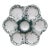 French Majolica Oyster Plate, Circa 1890 For Sale