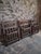 Vintage American Folding Hardwood Lounge Chairs, 1940s, Set of 6 For Sale - Image 11 of 18