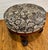 Mid 20th Century Mid 20th Century Queen Anne Footstool With Mahogany Turned Legs and Floral Upholstery For Sale - Image 5 of 9
