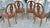 1990s Vtg. Set of Six Ethan Allen Shield Back Transitional Style Dining Chairs For Sale - Image 5 of 17