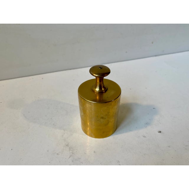 Vintage Danish Butler Bell in Brass, 1970s For Sale - Image 6 of 6