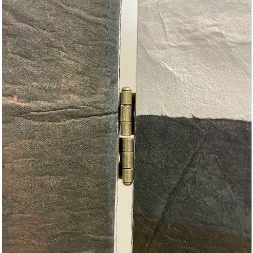 5-Panel Decorative Screen With Classical Figures (6' Tall) For Sale - Image 4 of 7