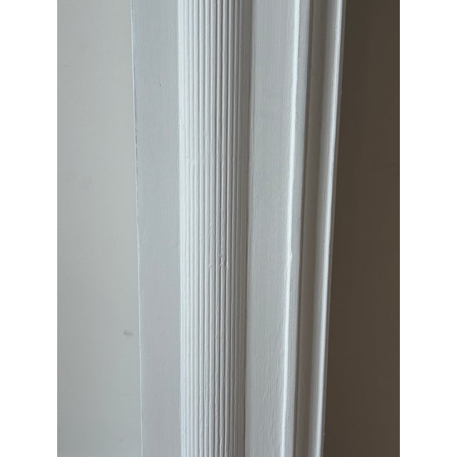 White Antique Neo-Classical Style Mantlepiece For Sale - Image 8 of 16