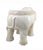Traditional Vintage Carved & Painted Wood Elephant Garden Stool 16” High For Sale - Image 3 of 11