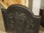 Black Small 19th Century French Royal Coat of Arms Cast Iron Fireback For Sale - Image 8 of 16