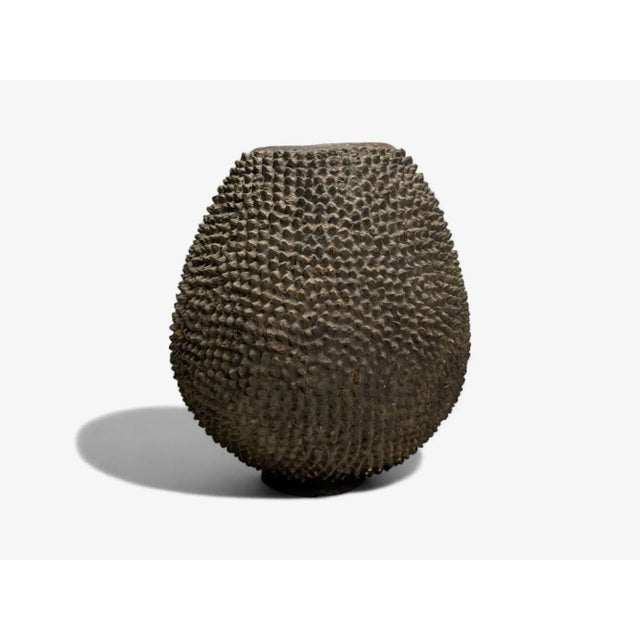 Mid-Century Modern Modernist, Lobi Terracotta Floor Pot, Africa, 20th Century For Sale - Image 3 of 8