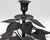Vintage Brutalist Hollywood Regency Metal Leaf Candlesticks - A Pair For Sale - Image 10 of 13