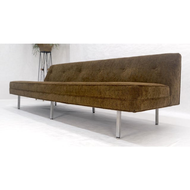 George Nelson Atr Wedge Back Mid Century Modern Sofa MINT! For Sale - Image 6 of 11