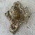 Vintage Heavy Cast Brass Inkewll For Sale - Image 4 of 7