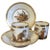 Antique Circa 1805 French Empire Porcelain Coffee Cans & Saucers by La Courtille - 4 Pieces For Sale - Image 13 of 13