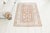 Textile Mid 20th Century Small Oushak Area Carpet For Sale - Image 7 of 9