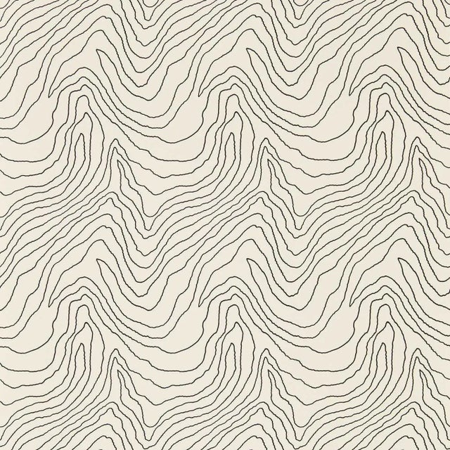 Harlequin Formation Wallpaper in Parchment - a Sample For Sale