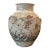 Japanese Porcelain Vase with Relief Surface Makuzu Kozan For Sale