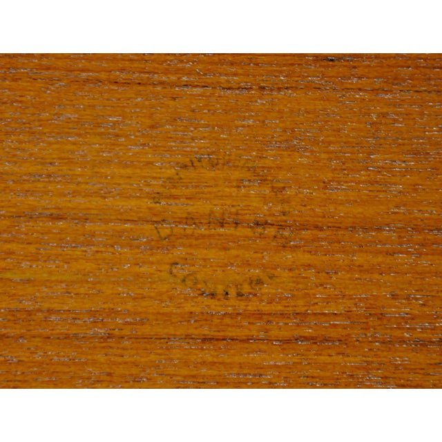 Brown Danish Teak Tray Table by Engholm and Willumsen for Fritz Hansen, 1960s For Sale - Image 8 of 9
