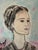 2010s Original Signed Karl Lagerfeld Drawing Portrait of Sheikha Moza, 2010 For Sale - Image 5 of 10
