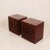 Mid-Century Gaetano Padouk Wood Nightstands by Luciano Frigerio for Frigerio, 1970s, Set of 2 For Sale - Image 7 of 18