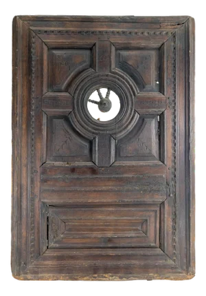 1664 Italian Renaissance Oak Wood Architectural Panel