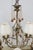 6 Light Chandelier W. Tear Drop Glass Prisms For Sale - Image 4 of 11