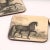 Horse Coasters: 1950s Italian Lacquerware, Equestrian Decor (Set of 6) For Sale - Image 10 of 11