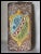 A nice French Country, Art Pottery Architectural Tile, Plaque. The Tile is handmade and hand painted with a heraldry motif...