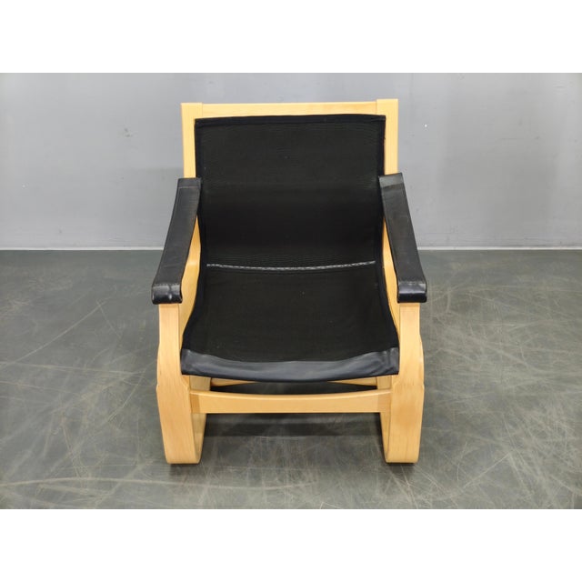 Leather Lounge Chairs attributed to Åke Fribytter for Nelo Kroken, 1960s, Set of 2 For Sale - Image 13 of 18