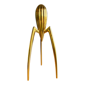 Rare Philippe Starck 24k Gold Juicy Salif Sculpture Juicer Limited Alessi Y2k
