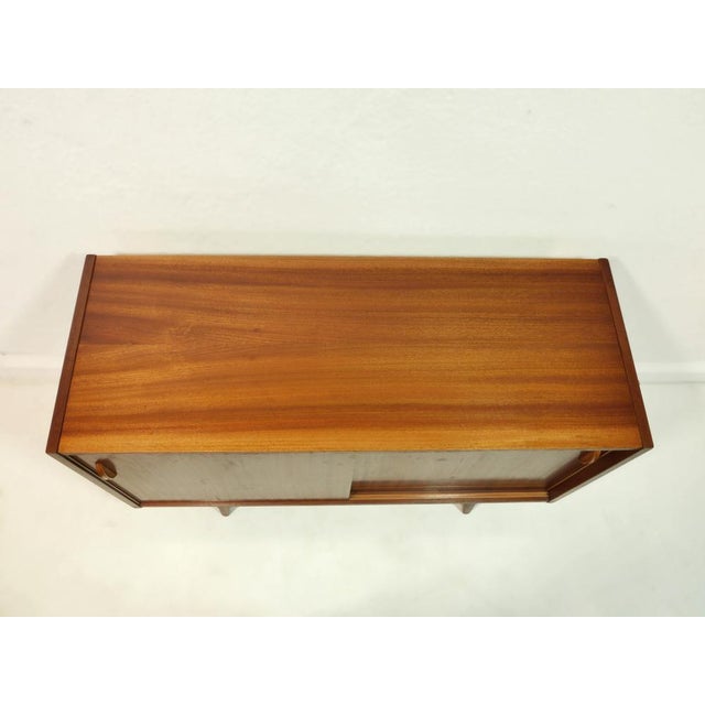Brown Mid-Century East German Sideboard, 1960s For Sale - Image 8 of 16