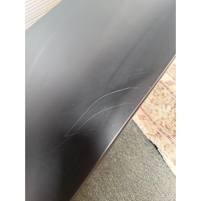 Metal Room & Board Slim Console Table For Sale - Image 7 of 12