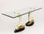 Maison Jansen 1980s San Sen, Brass & Glass Swan Console Table for Art House Jofral Spain, Labeled For Sale - Image 4 of 18