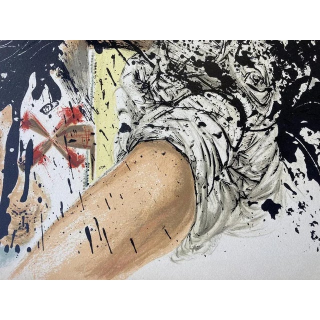 Salvador DALI (1904-1989) Don Quixote, 1957 Rare original lithograph on BFK Rives paper Signed in the plate Dimensions: 41...