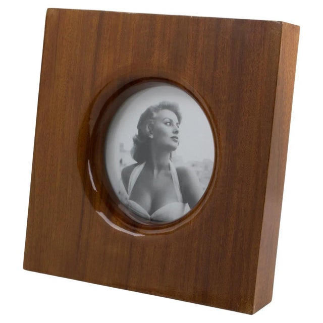 Italian Emanuele Pantanella Wooden Picture Frame For Sale - Image 13 of 13