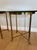 Mid-Century Modern Vintage Italian Brass and Glass Round Side Tables - A Pair For Sale - Image 3 of 18