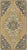 Vintage Turkish Oushak With Floral Medallion in Bronze, Blue Color 6'10 X 11'5 For Sale - Image 4 of 10