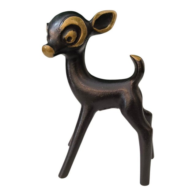 1950s Walter Bosse, Bambi, 1950s, Brass For Sale - Image 5 of 5