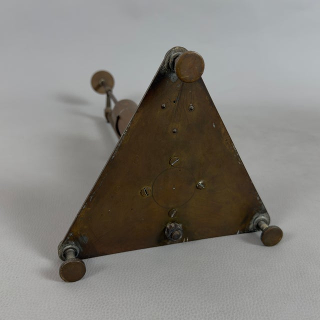 Antique Brass Hydrometer with Liquid Density Meter, Early 1900s For Sale - Image 9 of 12
